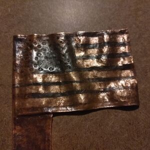 Custom art house numbers or flags